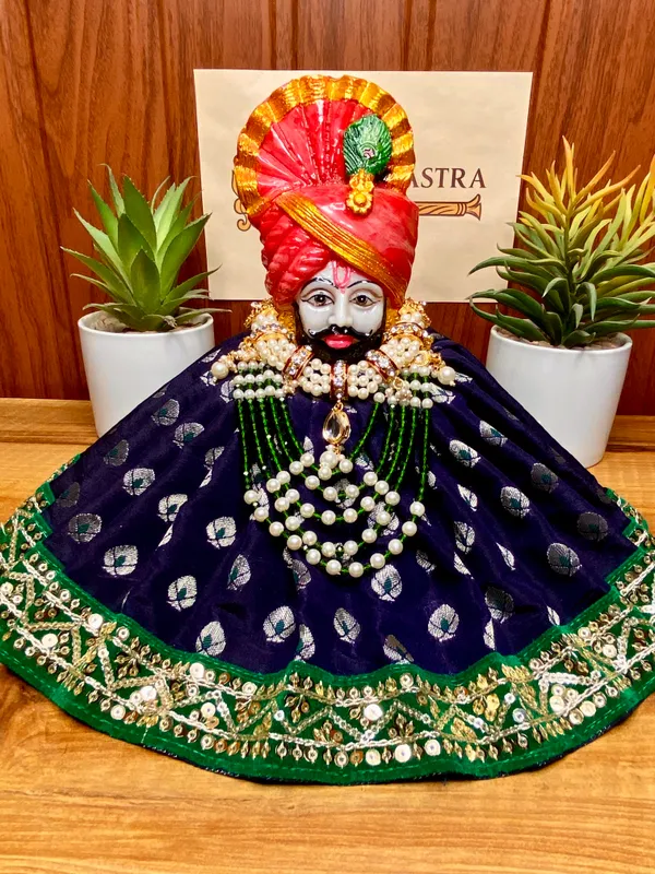 Khatu_Shyam_Baba_Shahi_Neel_Poshak
