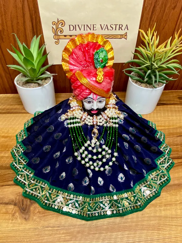 Khatu_Shyam_Baba_Shahi_Neel_Poshak