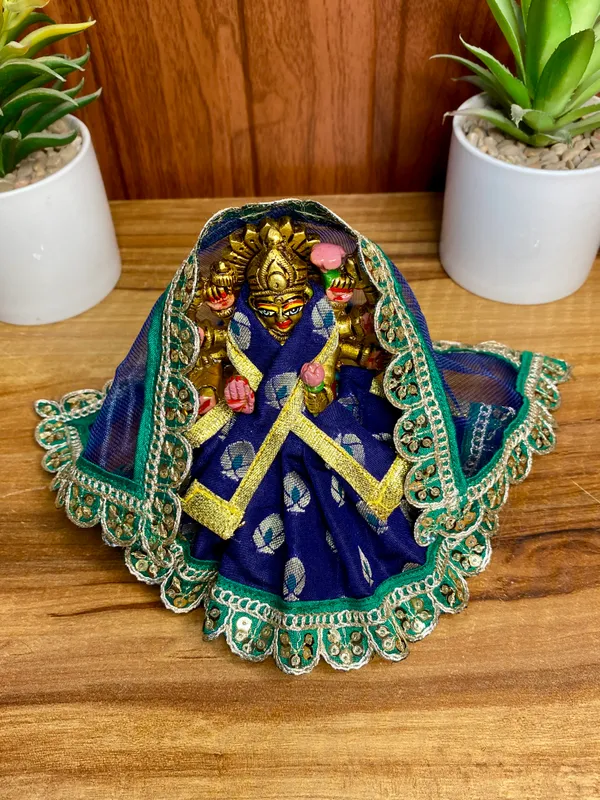 Mata_Rani_Dress_Blue_Neel_Varsha_Poshak