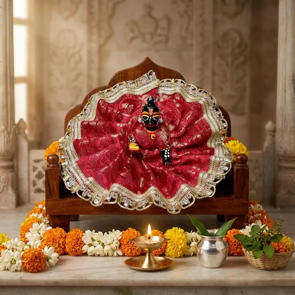 Laddu_Gopal_Red_Magenta_Poshak_with_Pagdi