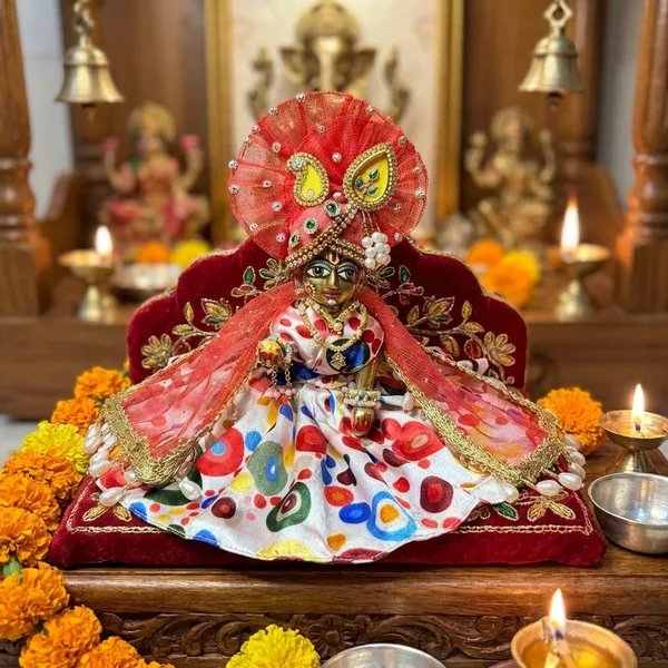Laddu_Gopal_Summer_Special_Satin_Poshak_Rang_Rasiya_|_Matching_Pagadi