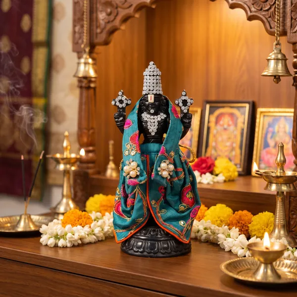 Teal_Tirupati_Bala_Ji_Vastram_|_Dress