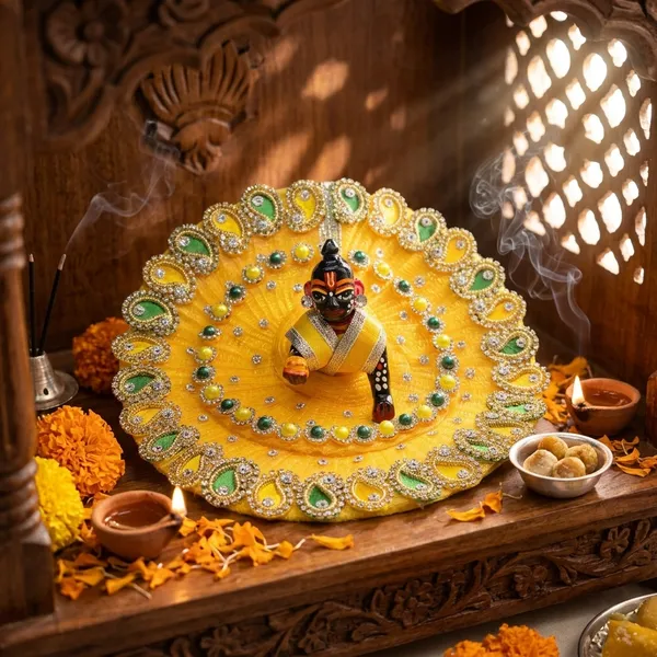 Laddu_Gopal_Sunshine_Poshak_With_Pagdi