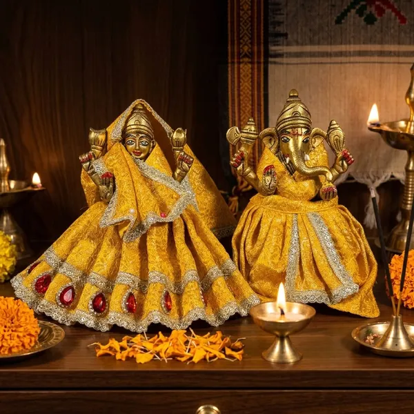Yellow_Lakshmi_Ganesh_Ji_Poshak