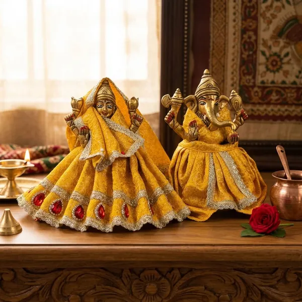 Yellow_Lakshmi_Ganesh_Ji_Poshak
