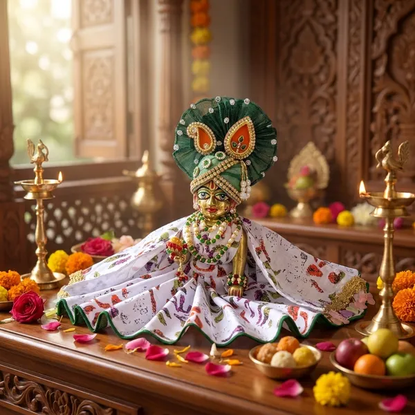 Laddu_Gopal_Summer_Special_Cotton_Poshak_Gopal_Gulzar_|_Matching_Pagadi_and_Patka