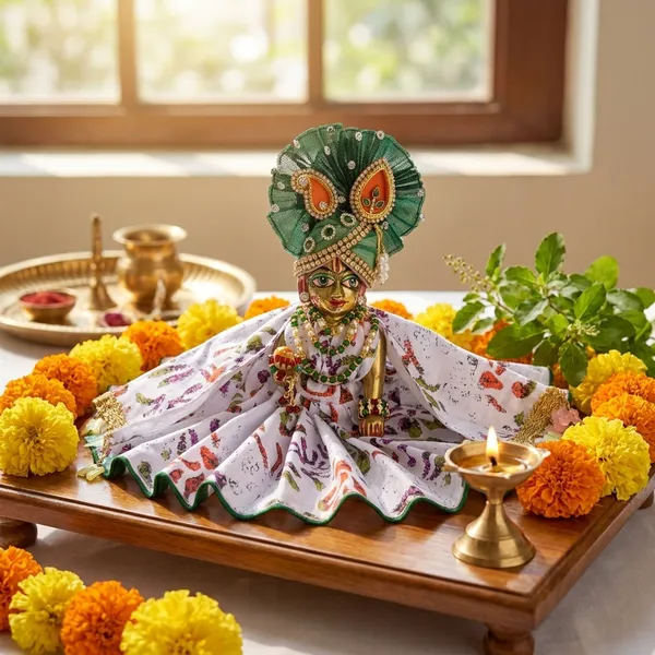 Laddu_Gopal_Summer_Special_Cotton_Poshak_Gopal_Gulzar_|_Matching_Pagadi_and_Patka
