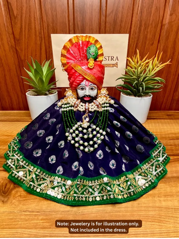 Khatu_Shyam_Baba_Shahi_Neel_Poshak