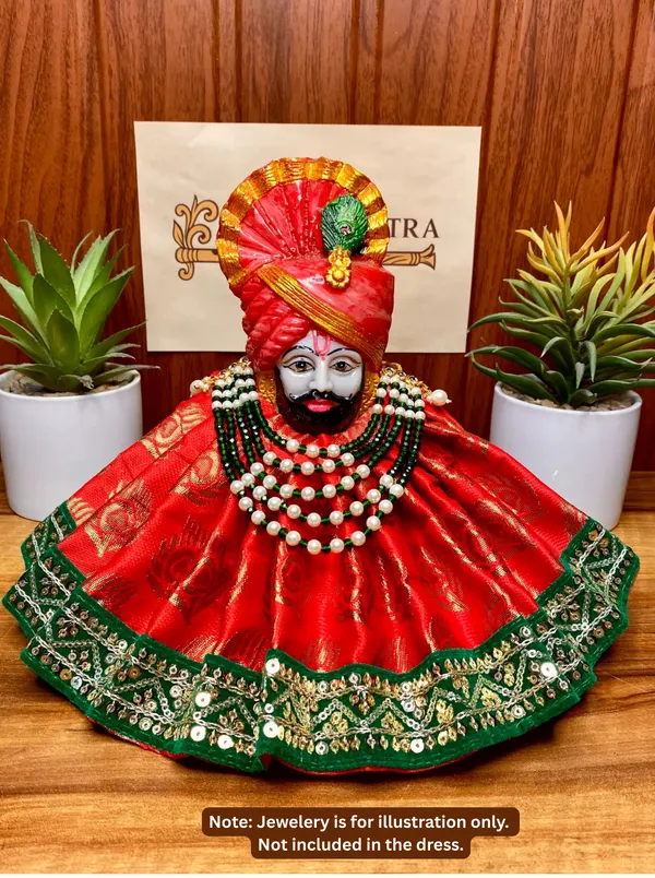Khatu_Shyam_Baba_Lal_Kesari_Poshak