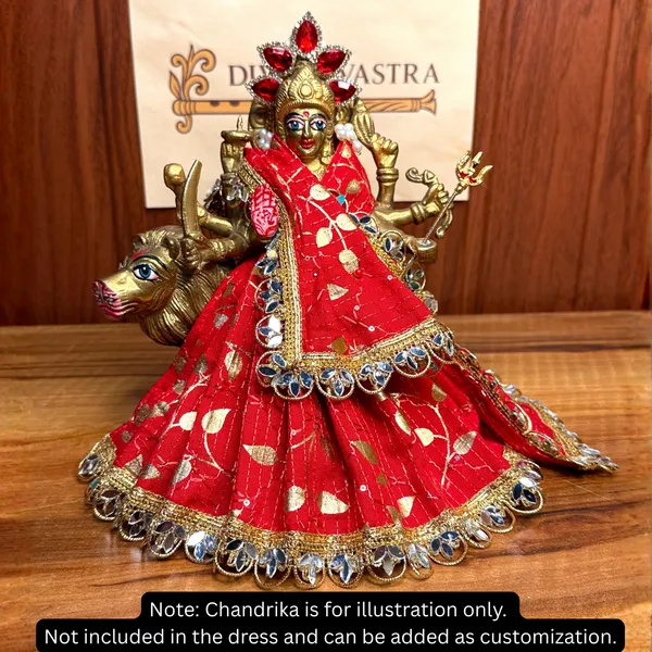 Mata_Rani_Navratri_Special_Red_Golden_Poshak