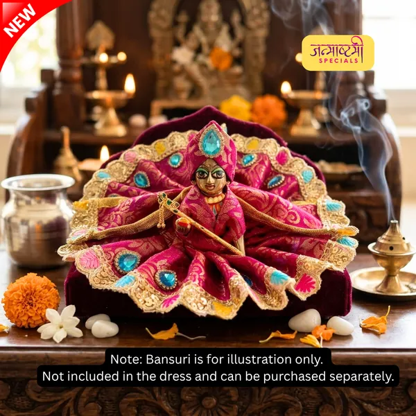 Diwali_Spl_Laddu_Gopal_Royal_Magenta_Dress_0-3