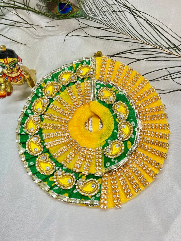 Laddu_Gopal_Golden_Dress_With_Pagdi