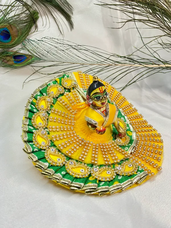Laddu_Gopal_Golden_Dress_With_Pagdi