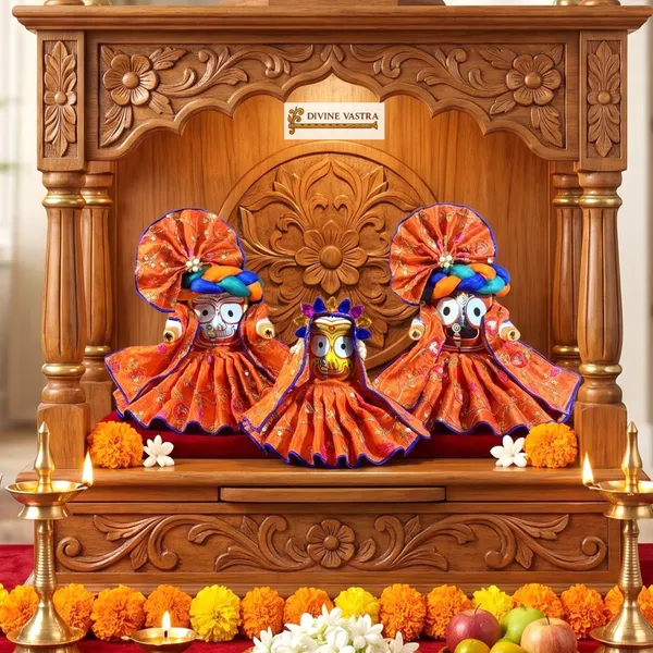 Jagannath_Ji_Orange_11_pc_Dress_Set