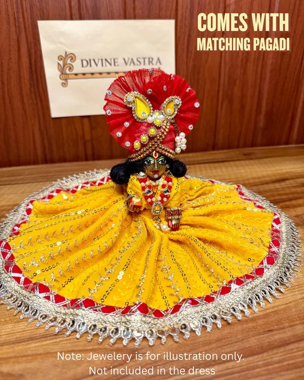 Laddu_Gopal_Basant_Panchami_Spl_Poshak_|_Matching_Pagdi