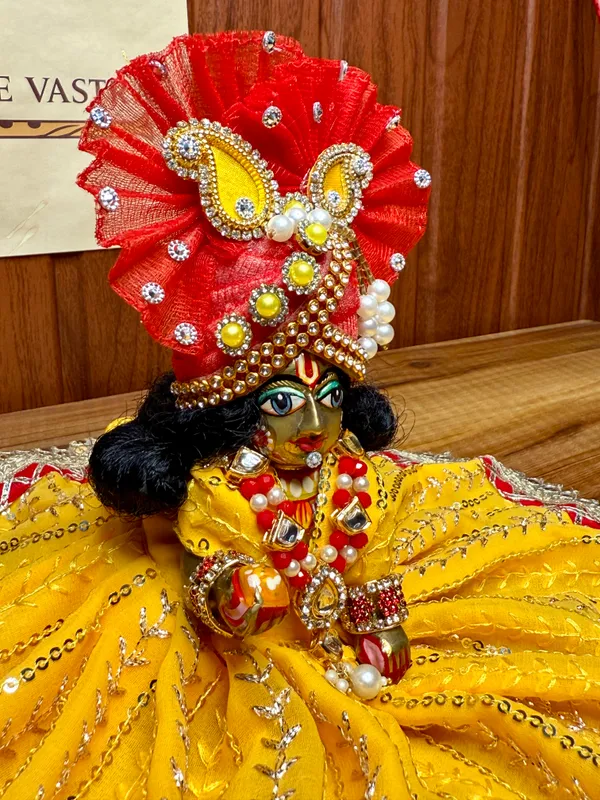 Laddu_Gopal_Basant_Panchami_Spl_Poshak_|_Matching_Pagdi