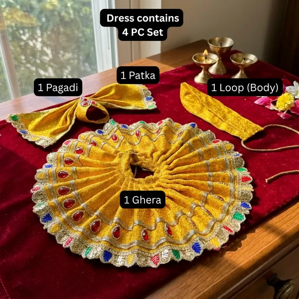 Diwali_Spl_Laddu_Gopal_Yellow_Dress_