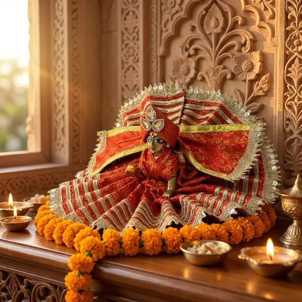 Festive_Spl_Laddu_Gopal_Red_Dress
