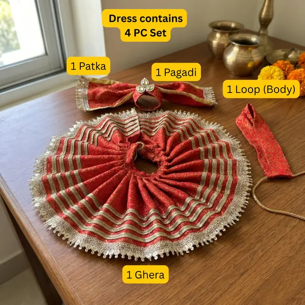 Festive_Spl_Laddu_Gopal_Red_Dress