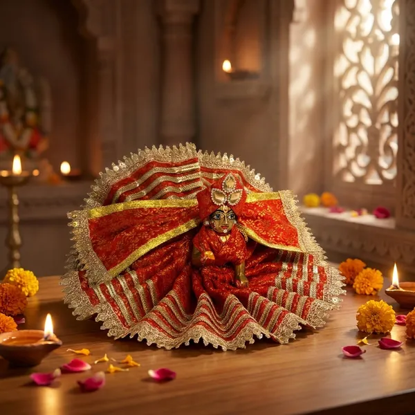 Festive_Spl_Laddu_Gopal_Red_Dress