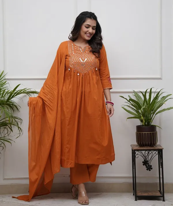 Women's_Cotton_Embroidery_Nayra_Cut_Kurta_and_Pant_with_Dupatta_Set