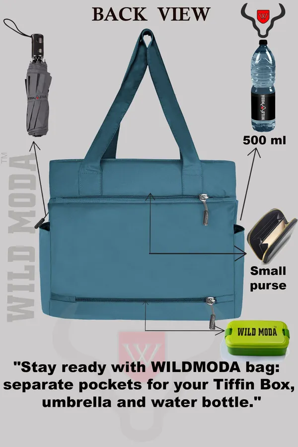 Wildmoda_Women_Blue_Shoulder_Bag