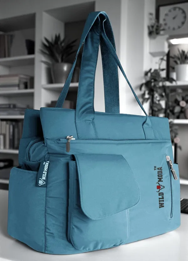 Wildmoda_Women_Blue_Shoulder_Bag