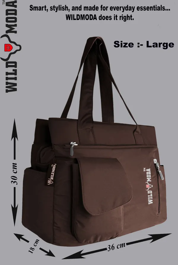 Wildmoda_Women_Brown_Shoulder_Bag