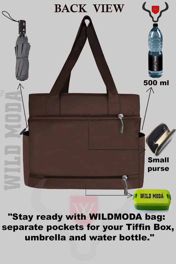 Wildmoda_Women_Brown_Shoulder_Bag