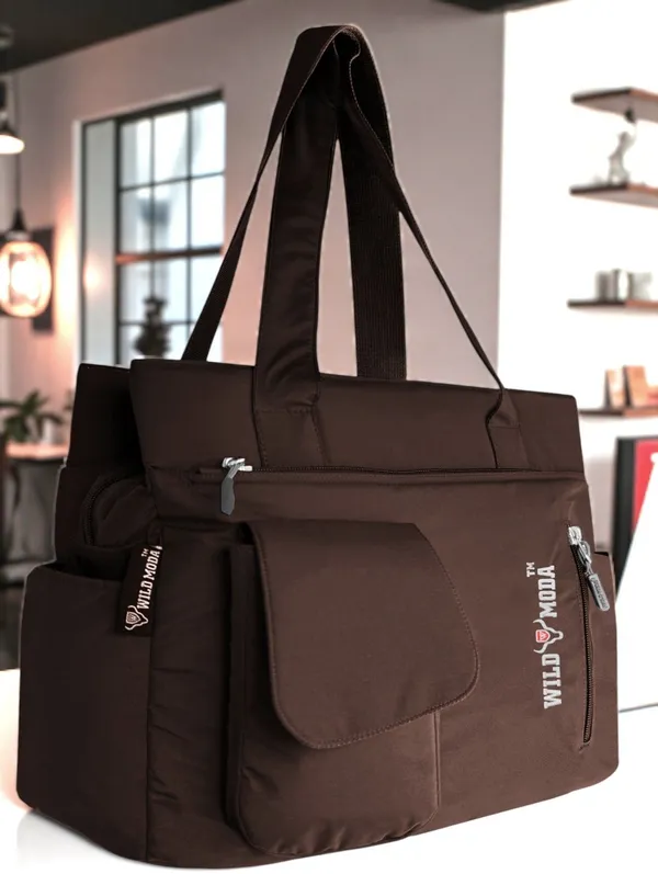 Wildmoda_Women_Brown_Shoulder_Bag
