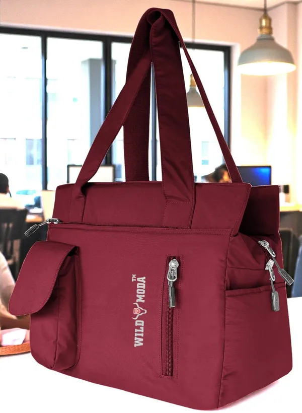 Wildmoda_Women_Maroon_Shoulder_Bag