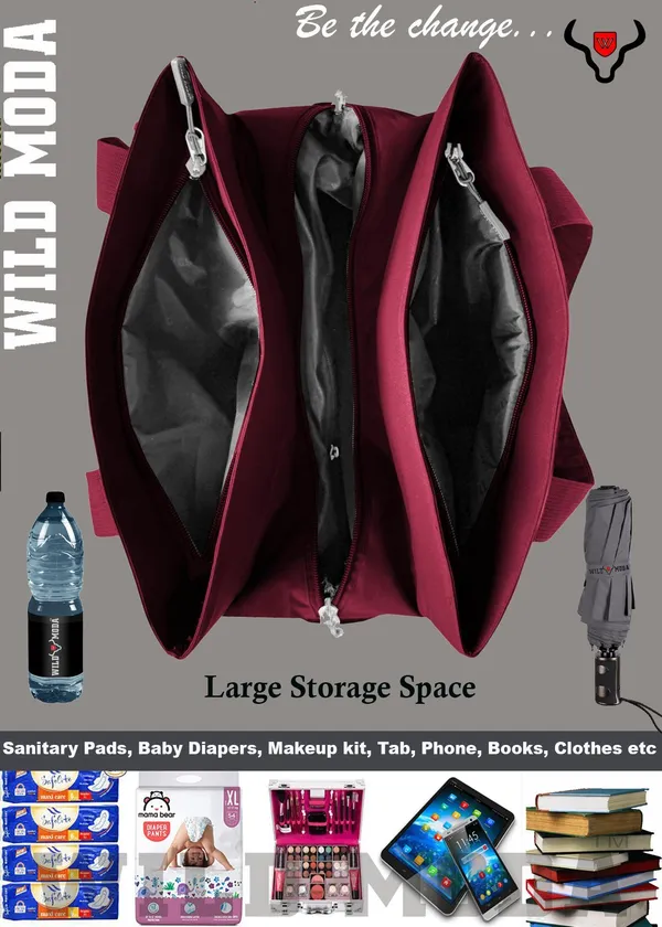 Wildmoda_Women_Maroon_Shoulder_Bag