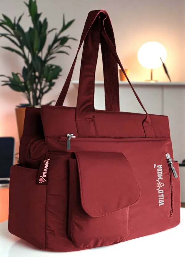 Wildmoda_Women_Maroon_Shoulder_Bag