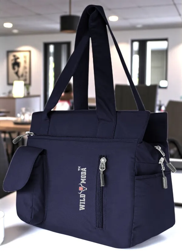 Wildmoda_Women_Blue_Shoulder_Bag