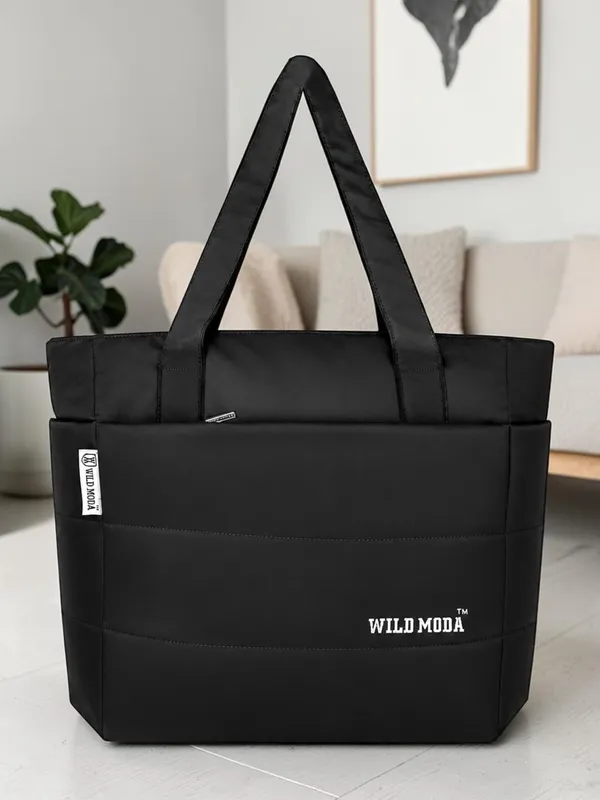 Wildmoda_Women_Black_Shoulder_Bag