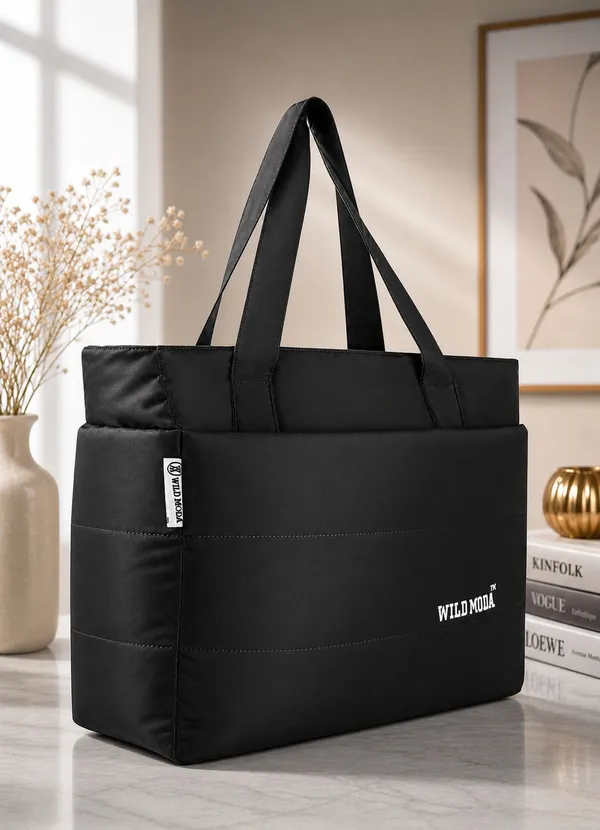 Wildmoda_Women_Black_Shoulder_Bag