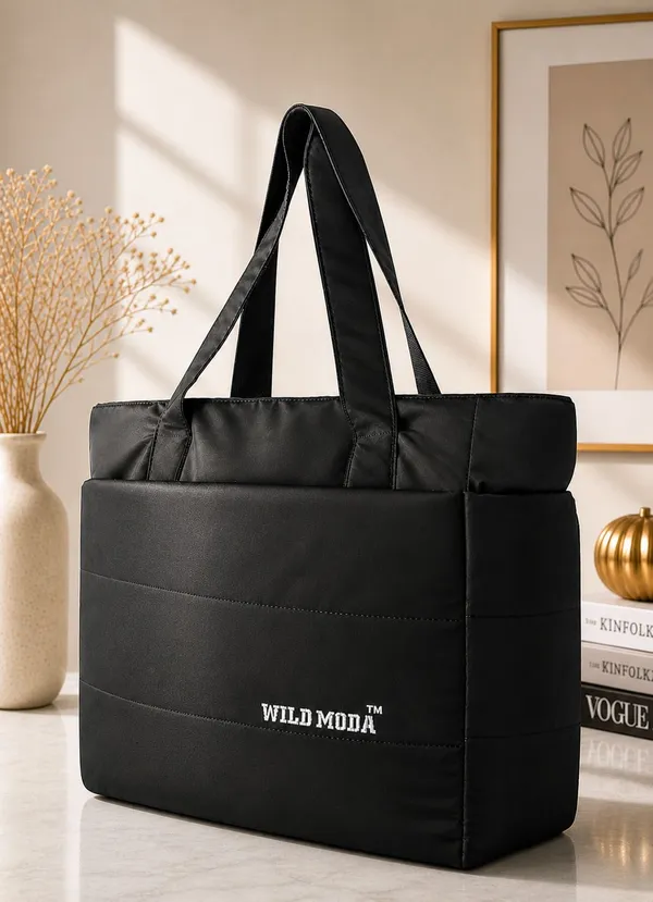 Wildmoda_Women_Black_Shoulder_Bag