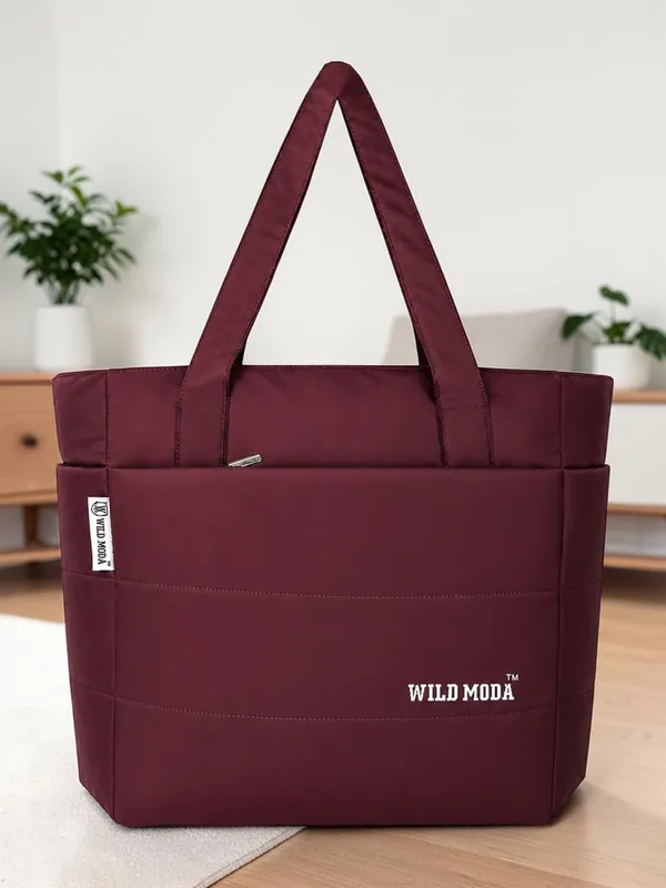 Wildmoda_Women_Maroon_Shoulder_Bag