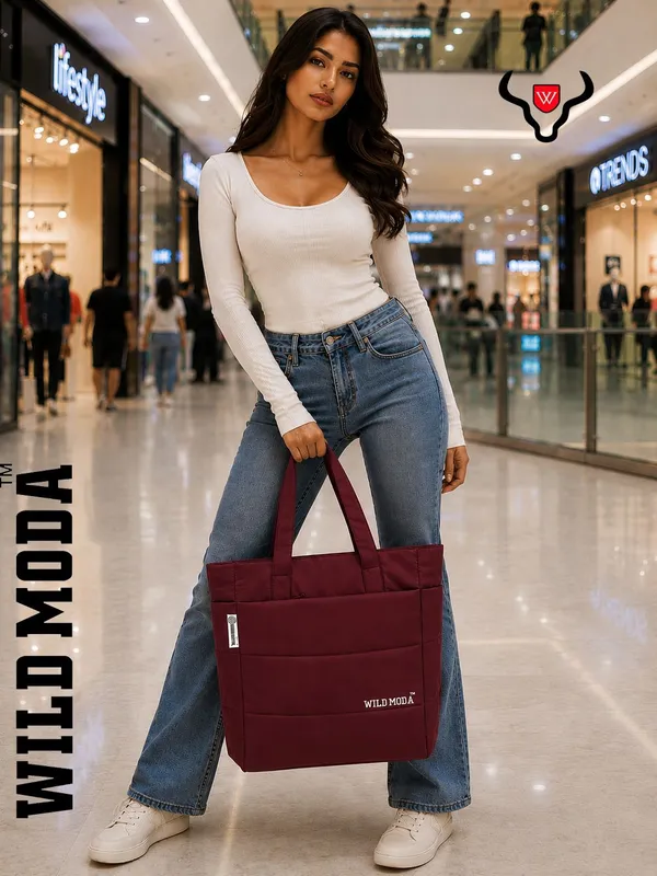 Wildmoda_Women_Maroon_Shoulder_Bag