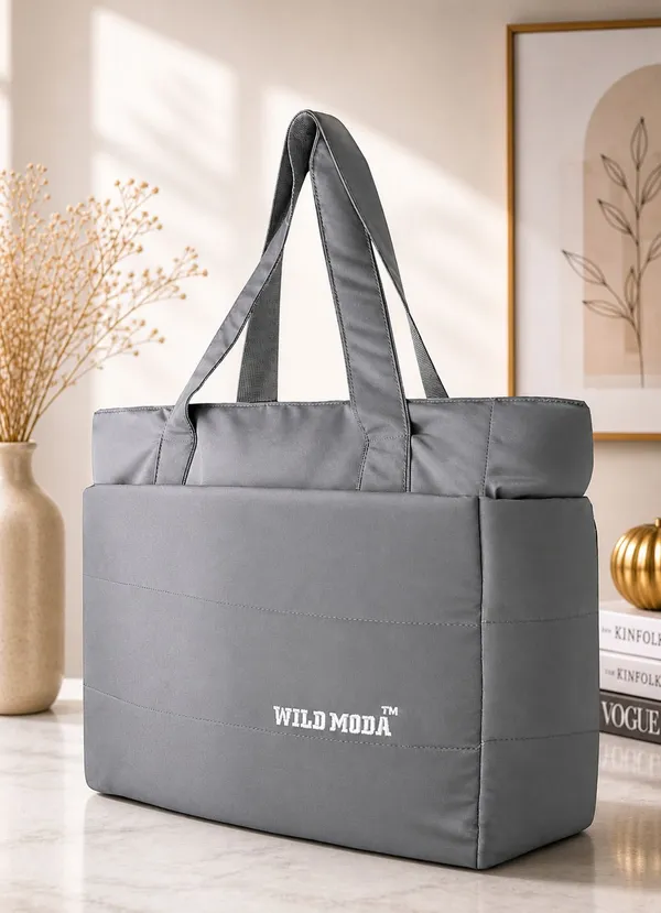 Wildmoda_Women_Grey_Shoulder_Bag