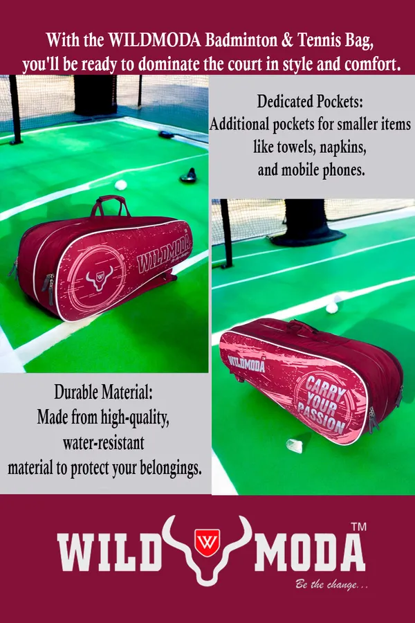 Maroon_Polyester_Badminton_Bag_For_Men_&_Women_(50_L)