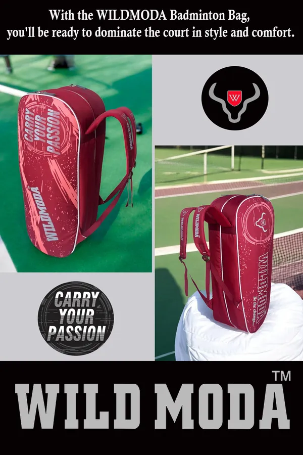 Maroon_Polyester_Badminton_Bag_For_Men_&_Women_(50_L)