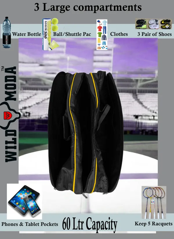 Black_&_Yellow_Polyester_Badminton_Bag_For_Men_&_Women_(65_L)