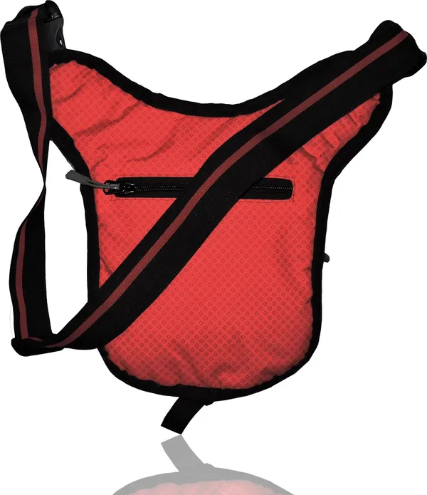 Red_Polyester_Detachable_Strap_Buckle_Closure_Cross_Body_Sling_Bag_For_Boys_&_Girls_(26_X_20_Cm)