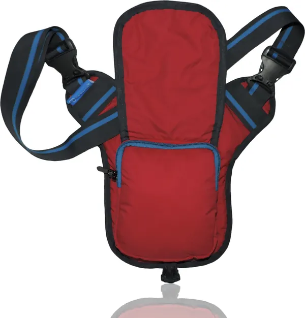 Blue_Polyester_Detachable_Strap_Buckle_Closure_Cross_Body_Sling_Bag_For_Boys_&_Girls_(26_X_20_Cm)