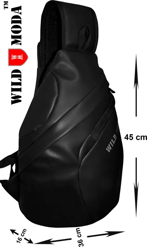 Black_Faux_Leather_Zipper_Closure_Backpack_For_Men_&_Women_(45_X_36_X_40.64_Cm)