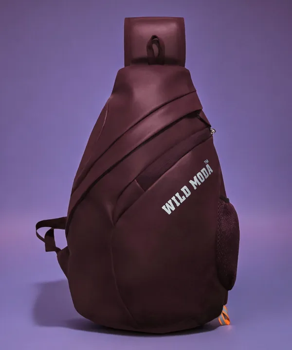Maroon_Faux_Leather_Zipper_Closure_Backpack_For_Men_&_Women_(45_X_36_X_40.64_Cm)