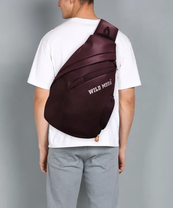Maroon_Faux_Leather_Zipper_Closure_Backpack_For_Men_&_Women_(45_X_36_X_40.64_Cm)