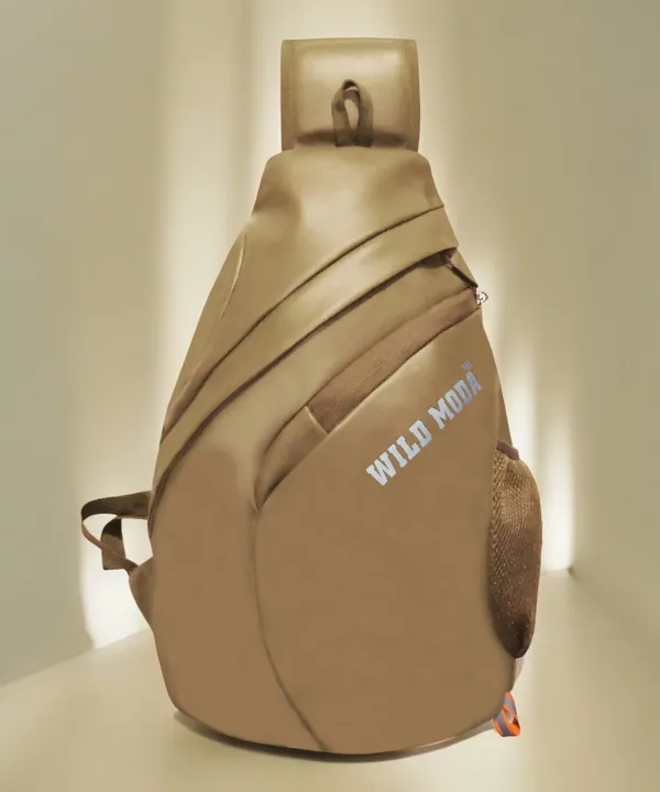 Beige_Faux_Leather_Zipper_Closure_Backpack_For_Men_&_Women_(45_X_36_X_40.64_Cm)