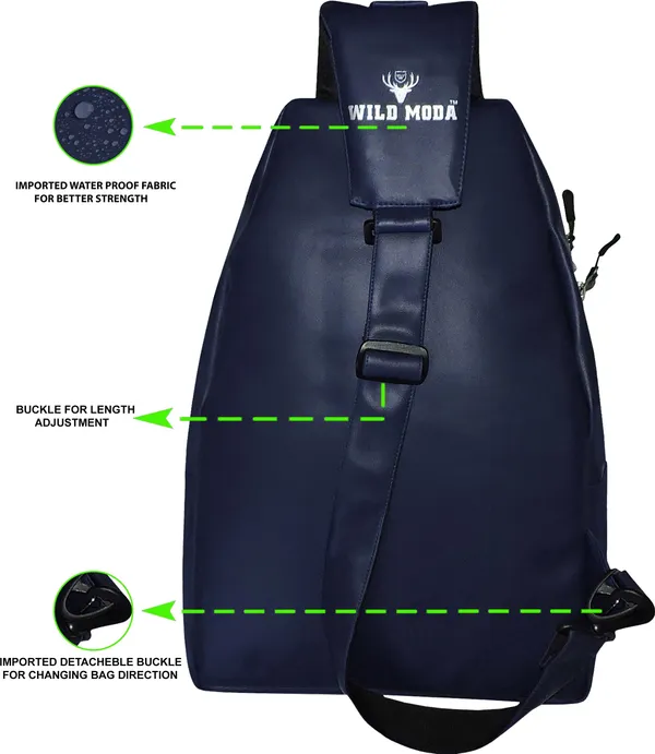 Blue_Faux_Leather_Zipper_Closure_Sling_Bag_For_Men_&_Women_(45_X_36_X_15.748_Cm)